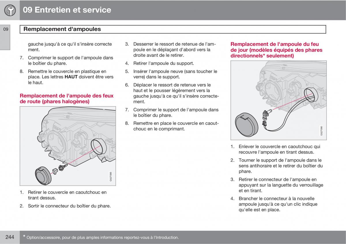 Volvo XC90 I 1 manuel du proprietaire / page 246