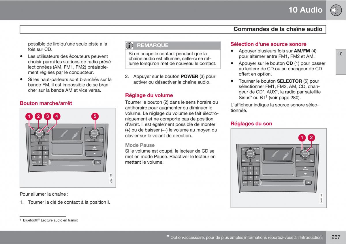 Volvo XC90 I 1 manuel du proprietaire / page 269