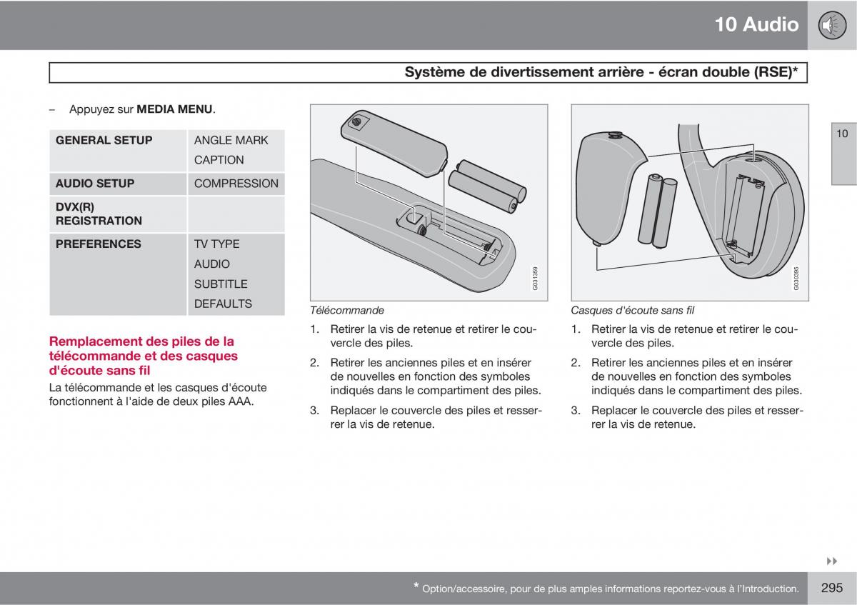 Volvo XC90 I 1 manuel du proprietaire / page 297