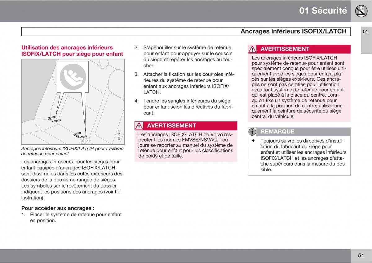 Volvo XC90 I 1 manuel du proprietaire / page 53