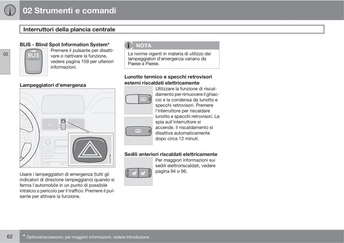 Volvo XC90 I 1 manuale del proprietario / page 64