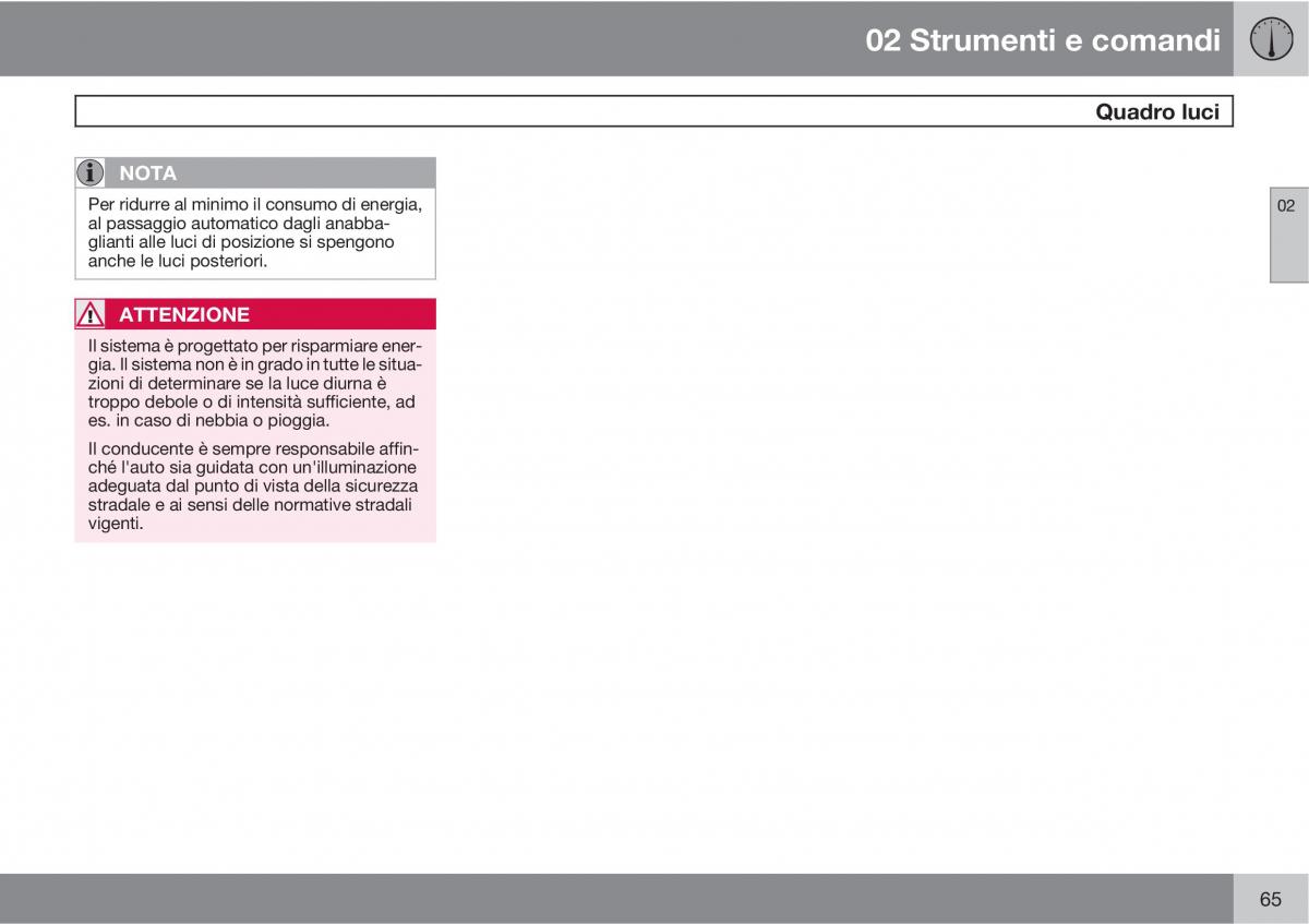 Volvo XC90 I 1 manuale del proprietario / page 67