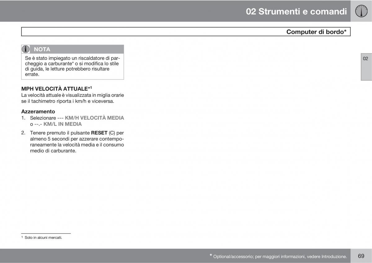 Volvo XC90 I 1 manuale del proprietario / page 71