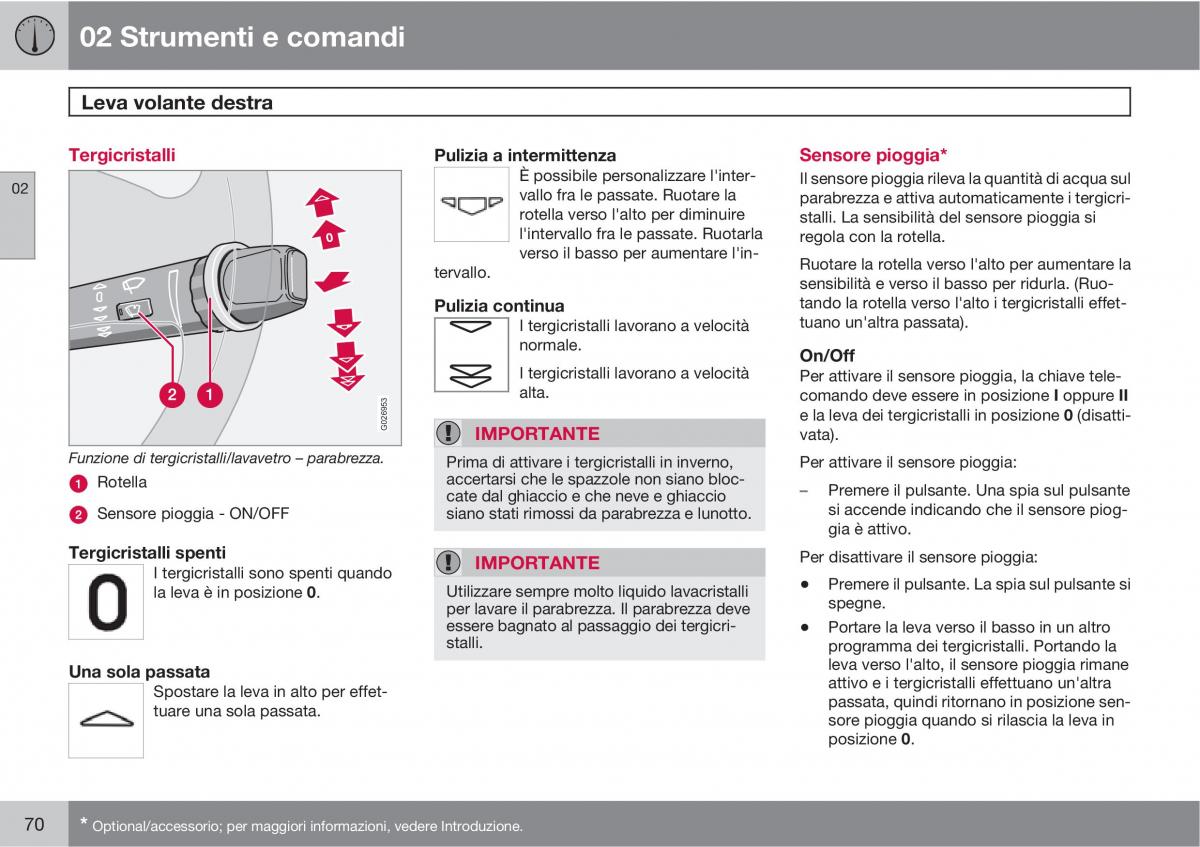 Volvo XC90 I 1 manuale del proprietario / page 72