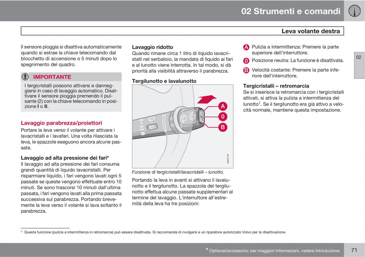 Volvo XC90 I 1 manuale del proprietario / page 73