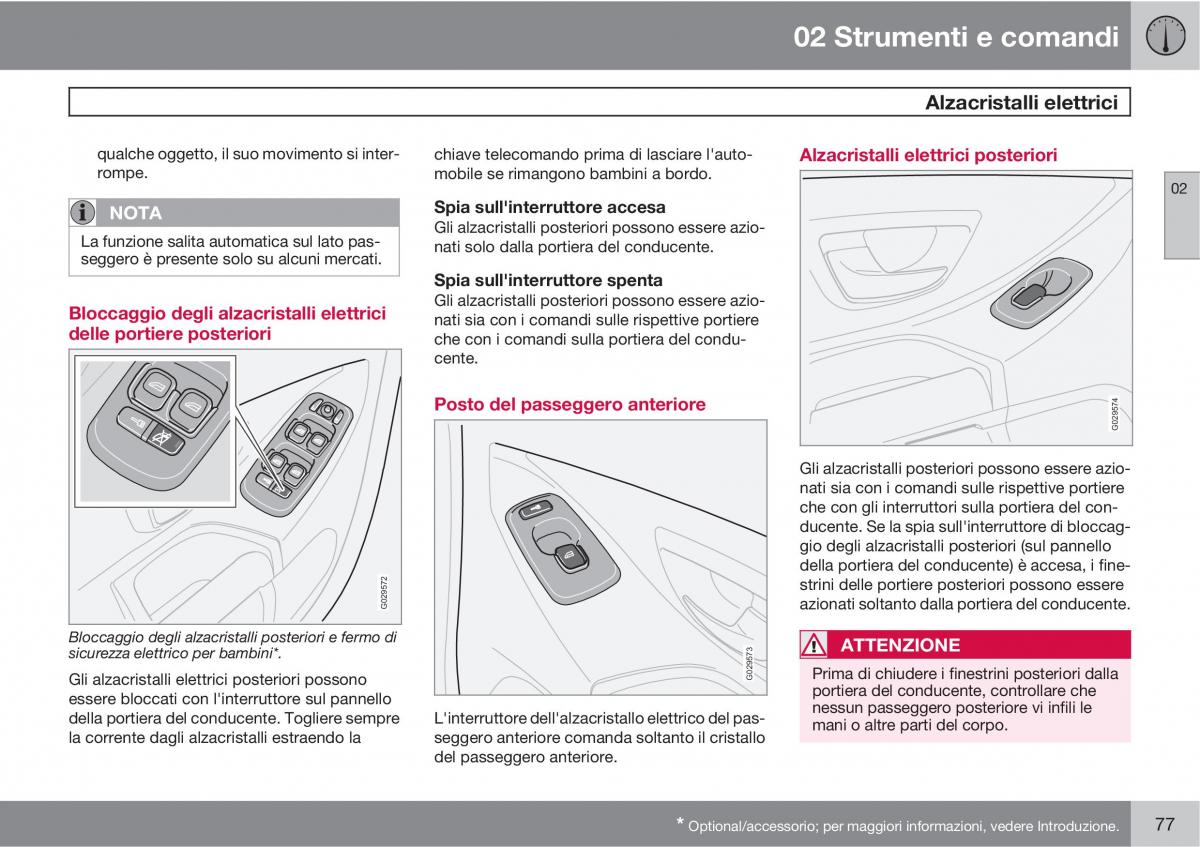 Volvo XC90 I 1 manuale del proprietario / page 79