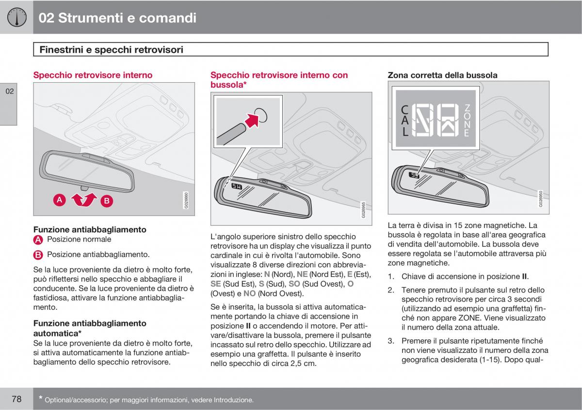 Volvo XC90 I 1 manuale del proprietario / page 80