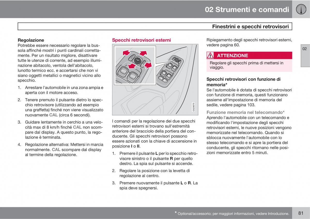 Volvo XC90 I 1 manuale del proprietario / page 83