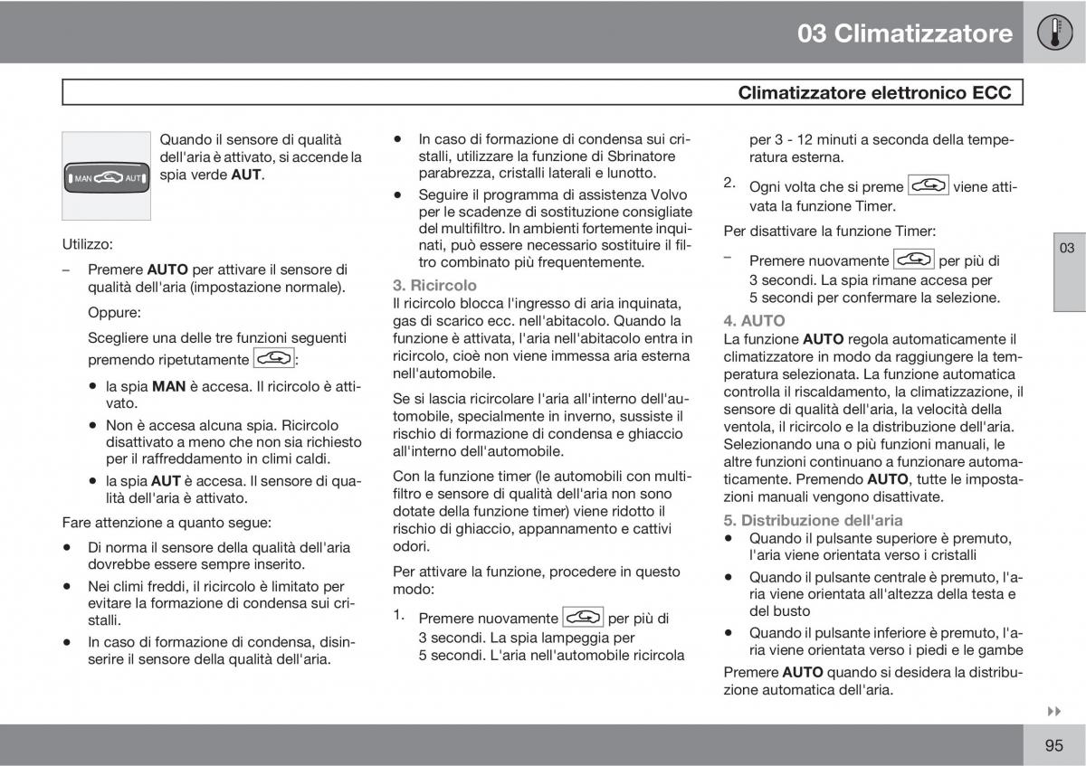 Volvo XC90 I 1 manuale del proprietario / page 97