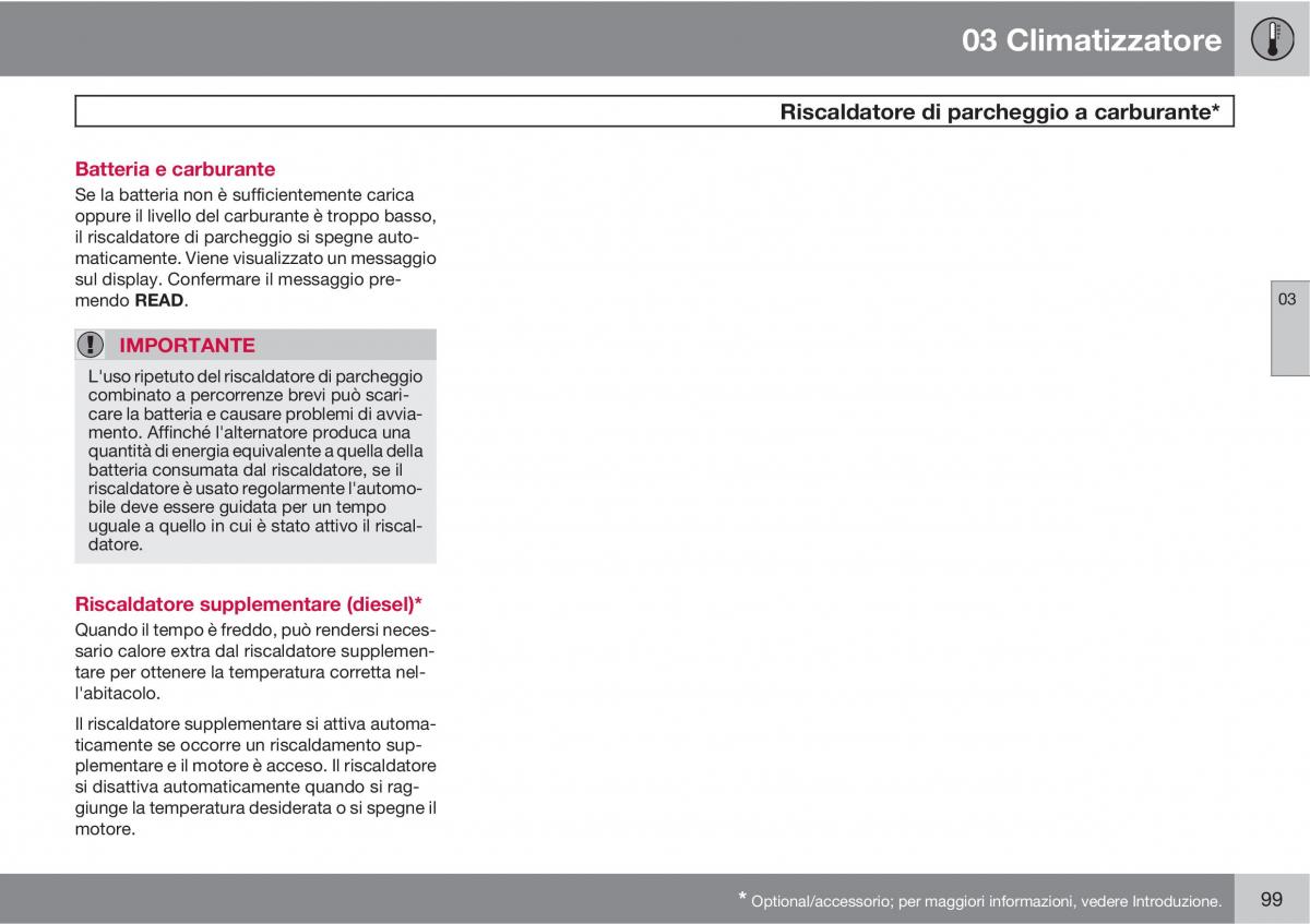 Volvo XC90 I 1 manuale del proprietario / page 101