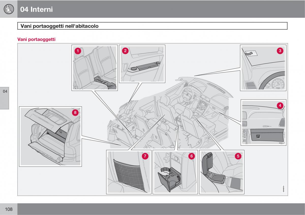 Volvo XC90 I 1 manuale del proprietario / page 110