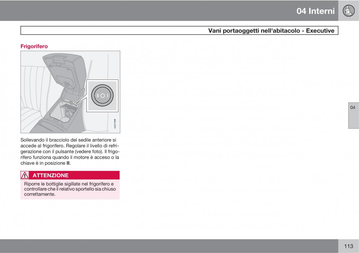 Volvo XC90 I 1 manuale del proprietario / page 115