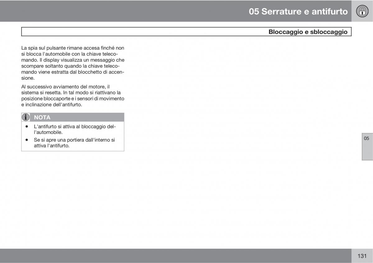 Volvo XC90 I 1 manuale del proprietario / page 133