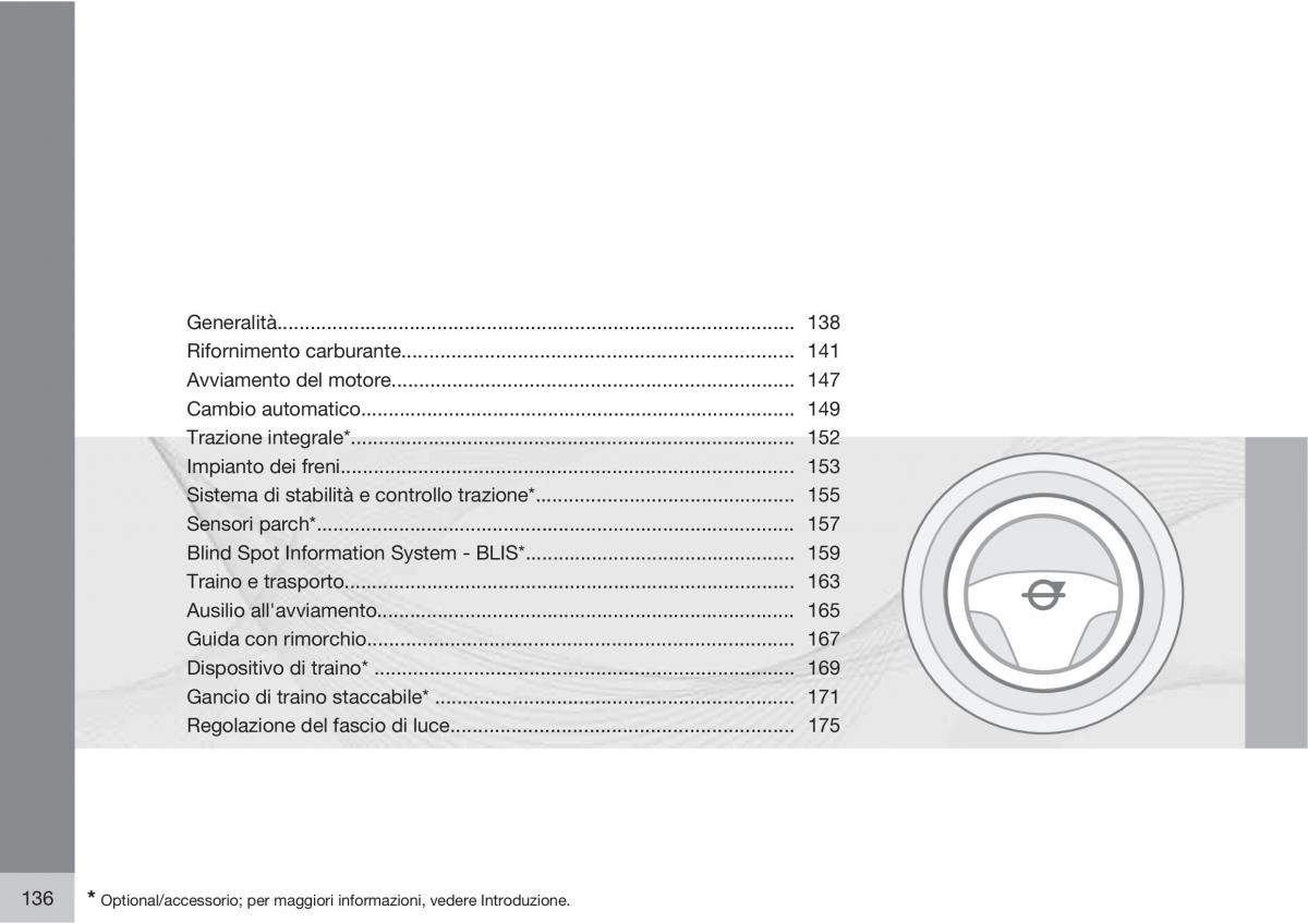 Volvo XC90 I 1 manuale del proprietario / page 138