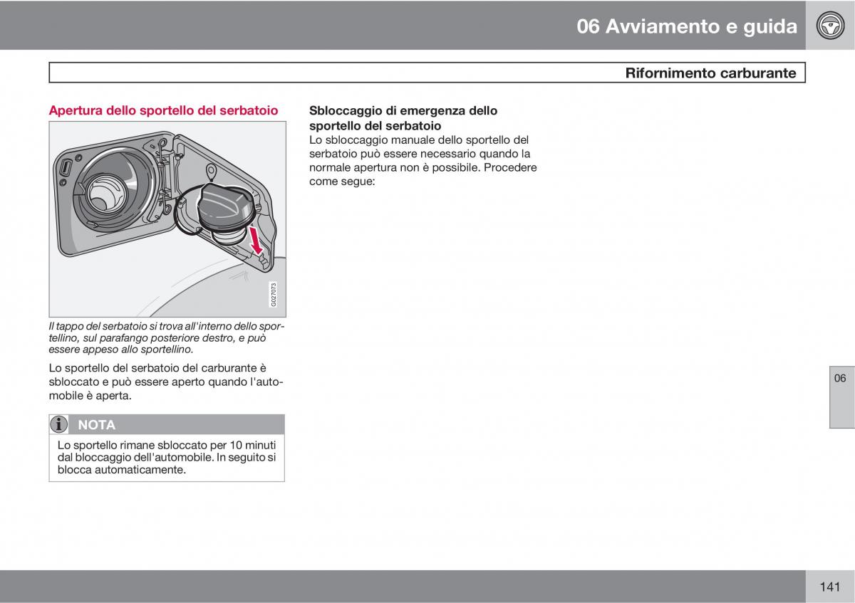 Volvo XC90 I 1 manuale del proprietario / page 143