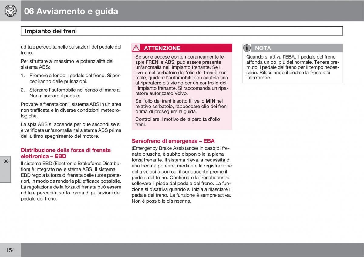 Volvo XC90 I 1 manuale del proprietario / page 156