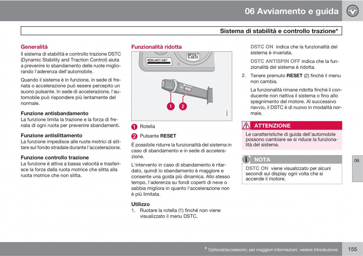 Volvo XC90 I 1 manuale del proprietario / page 157