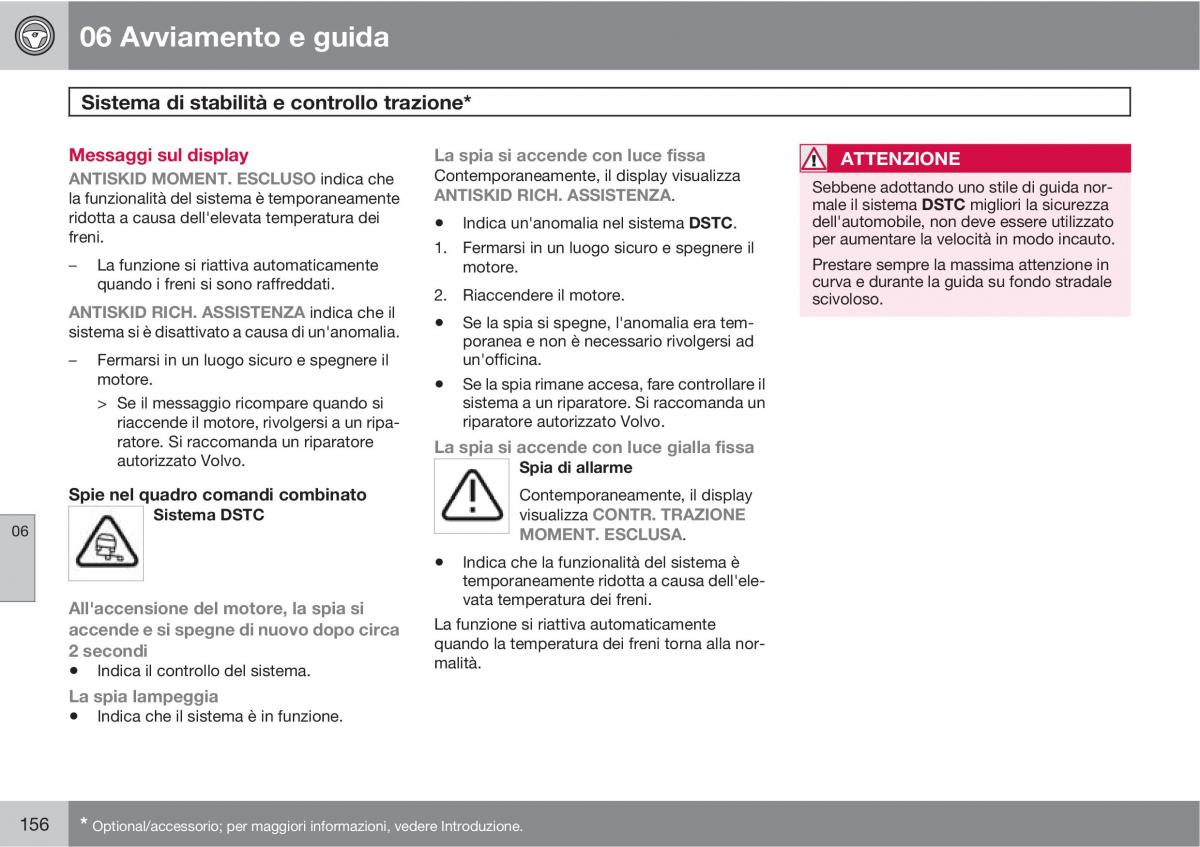 Volvo XC90 I 1 manuale del proprietario / page 158