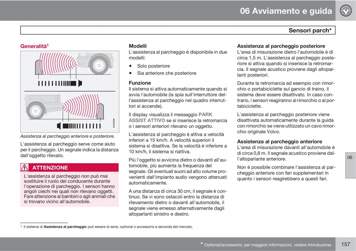 Volvo XC90 I 1 manuale del proprietario / page 159