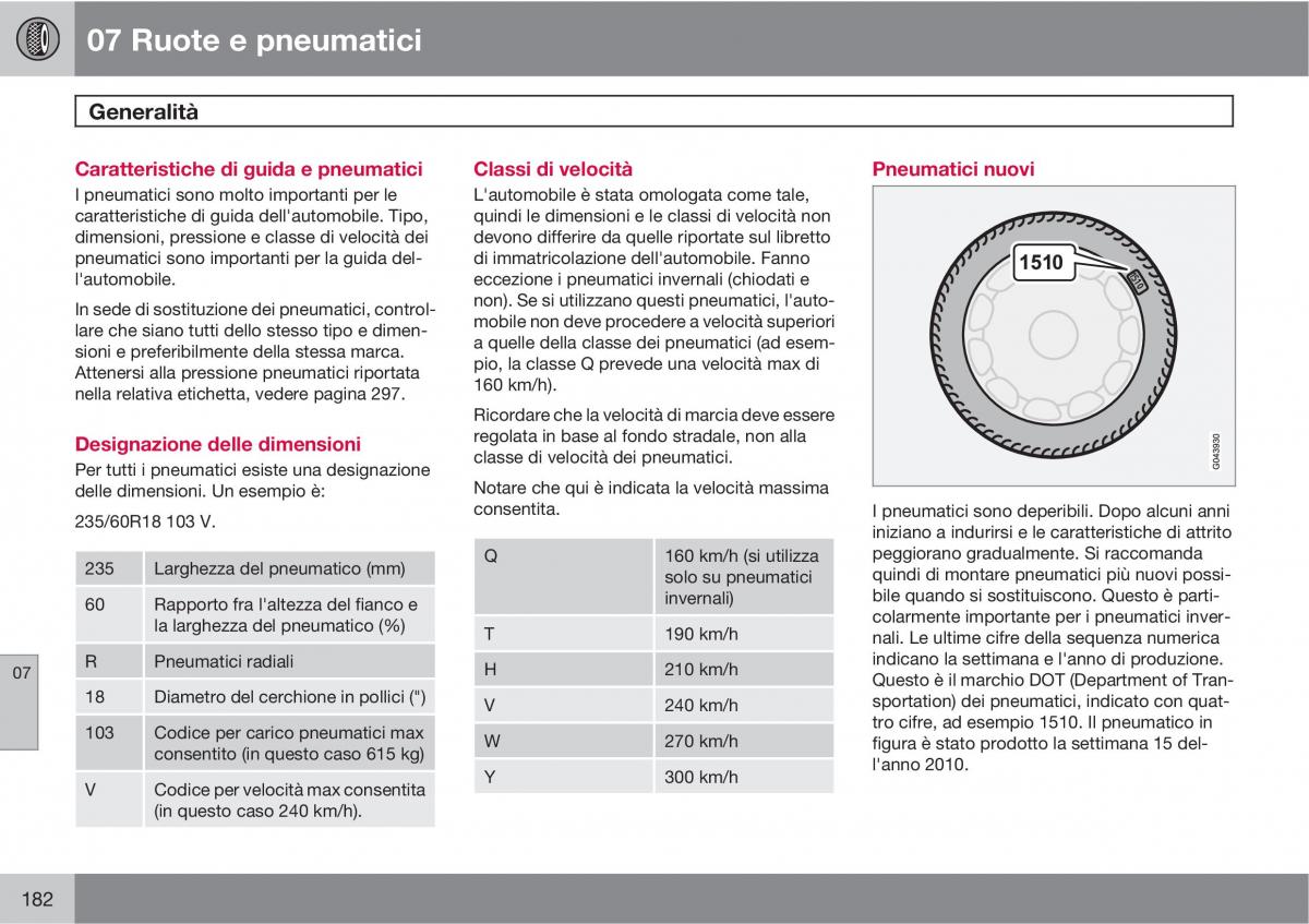 Volvo XC90 I 1 manuale del proprietario / page 184