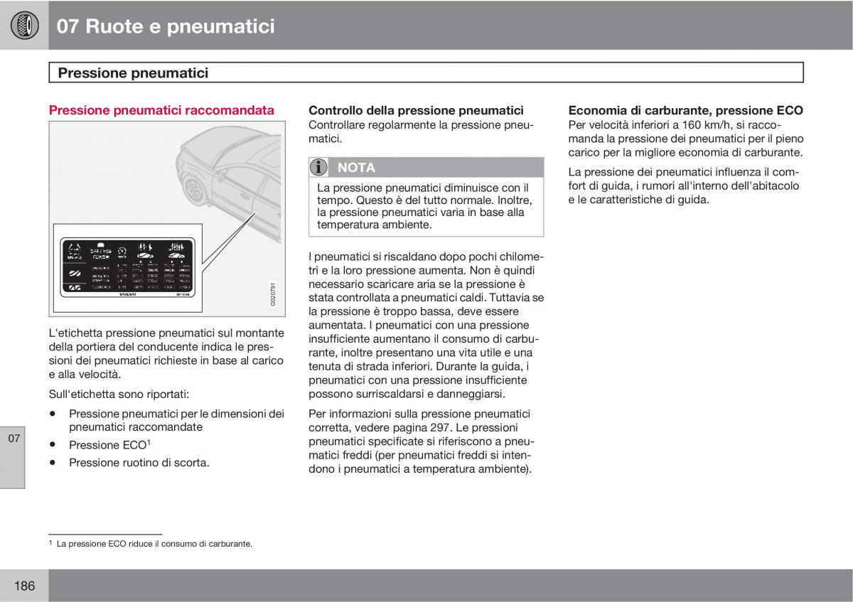 Volvo XC90 I 1 manuale del proprietario / page 188