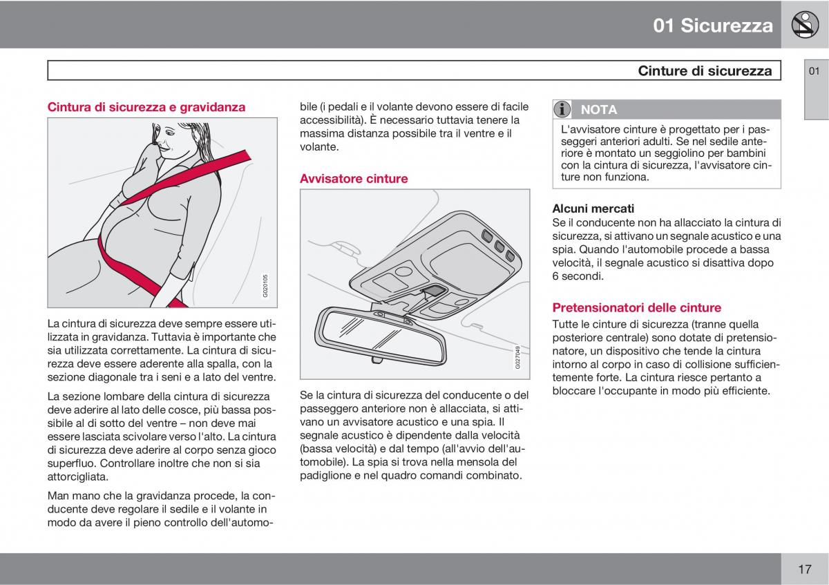 Volvo XC90 I 1 manuale del proprietario / page 19