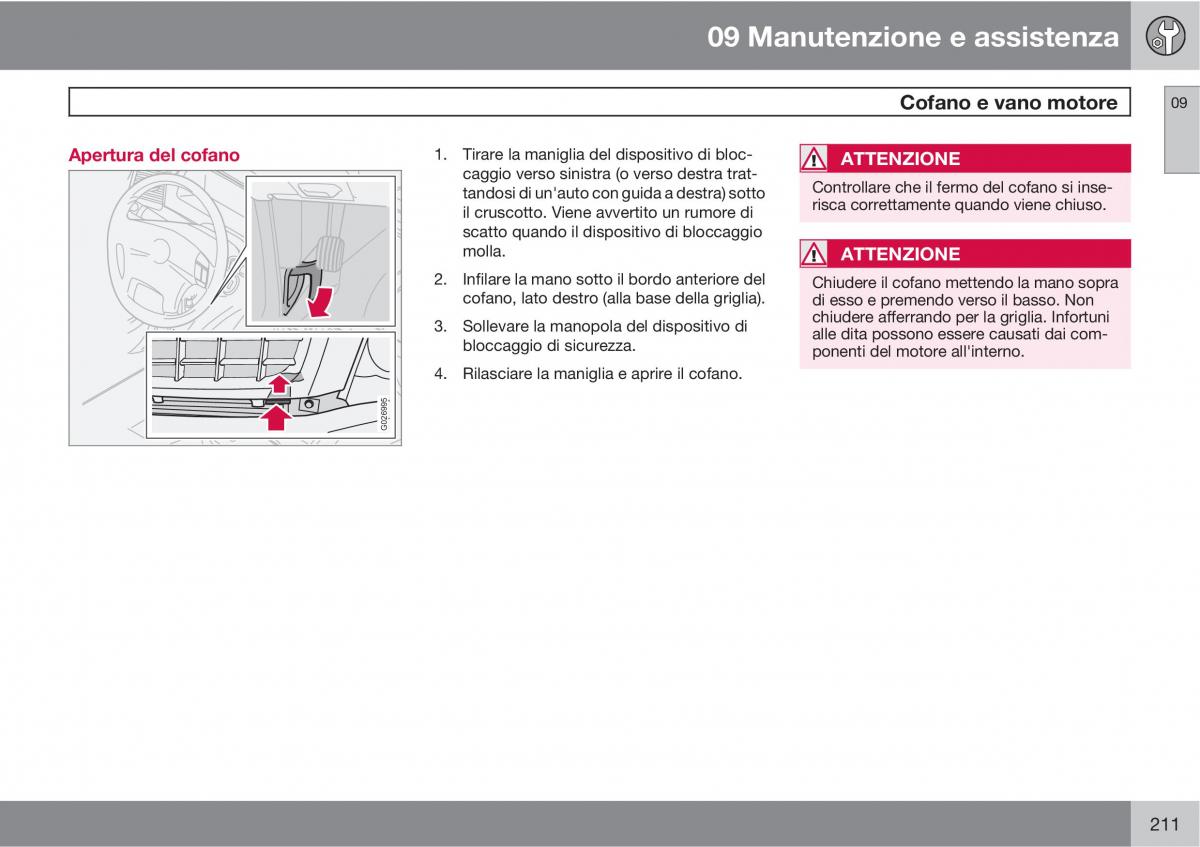 Volvo XC90 I 1 manuale del proprietario / page 213