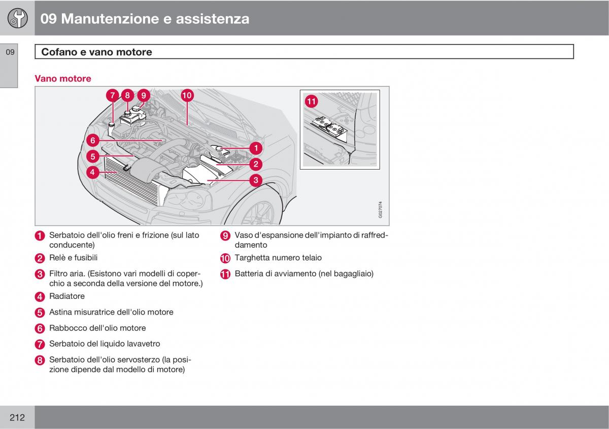 Volvo XC90 I 1 manuale del proprietario / page 214