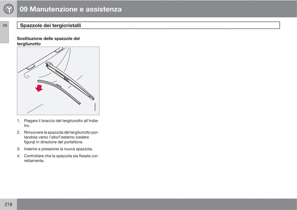 Volvo XC90 I 1 manuale del proprietario / page 220