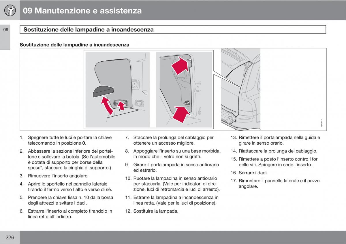 Volvo XC90 I 1 manuale del proprietario / page 228