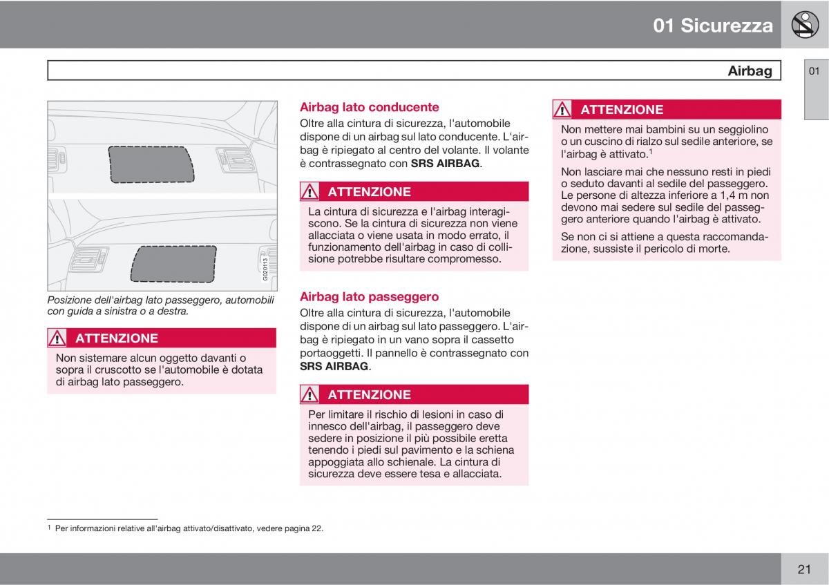 Volvo XC90 I 1 manuale del proprietario / page 23