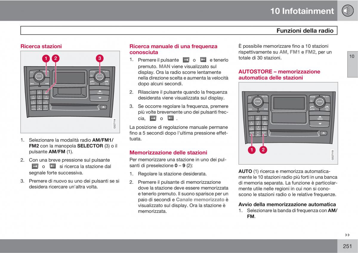 Volvo XC90 I 1 manuale del proprietario / page 253