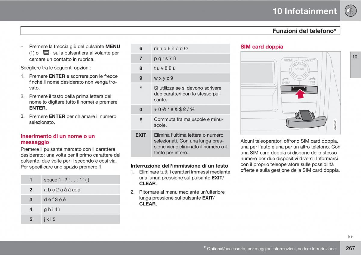 Volvo XC90 I 1 manuale del proprietario / page 269