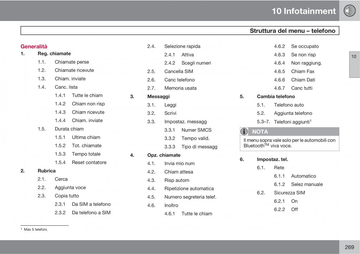 Volvo XC90 I 1 manuale del proprietario / page 271