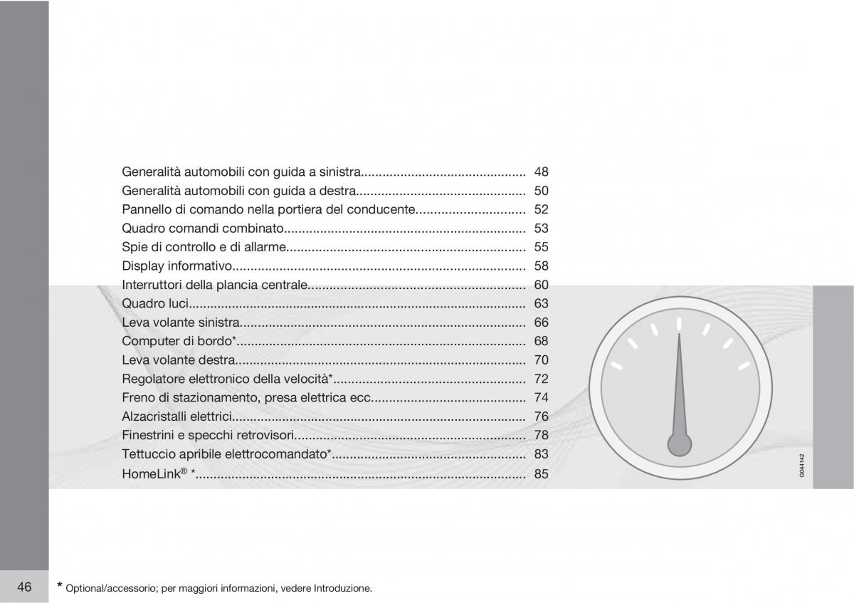 Volvo XC90 I 1 manuale del proprietario / page 48