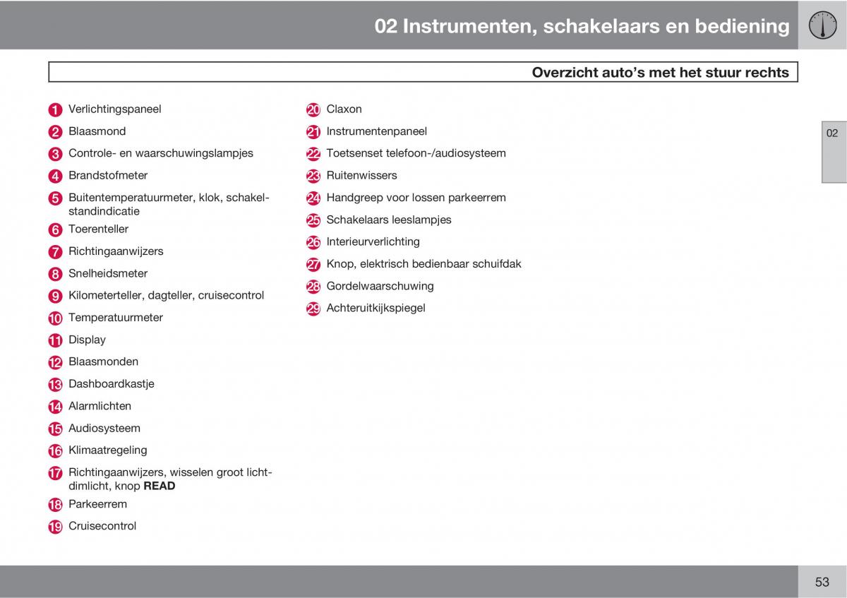 Volvo XC90 I 1 handleiding / page 55