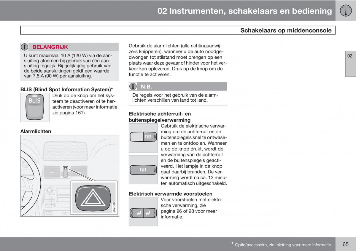 Volvo XC90 I 1 handleiding / page 67