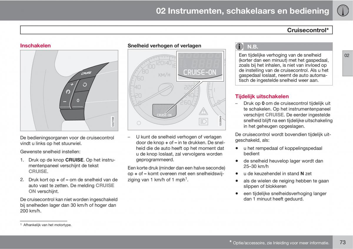 Volvo XC90 I 1 handleiding / page 75