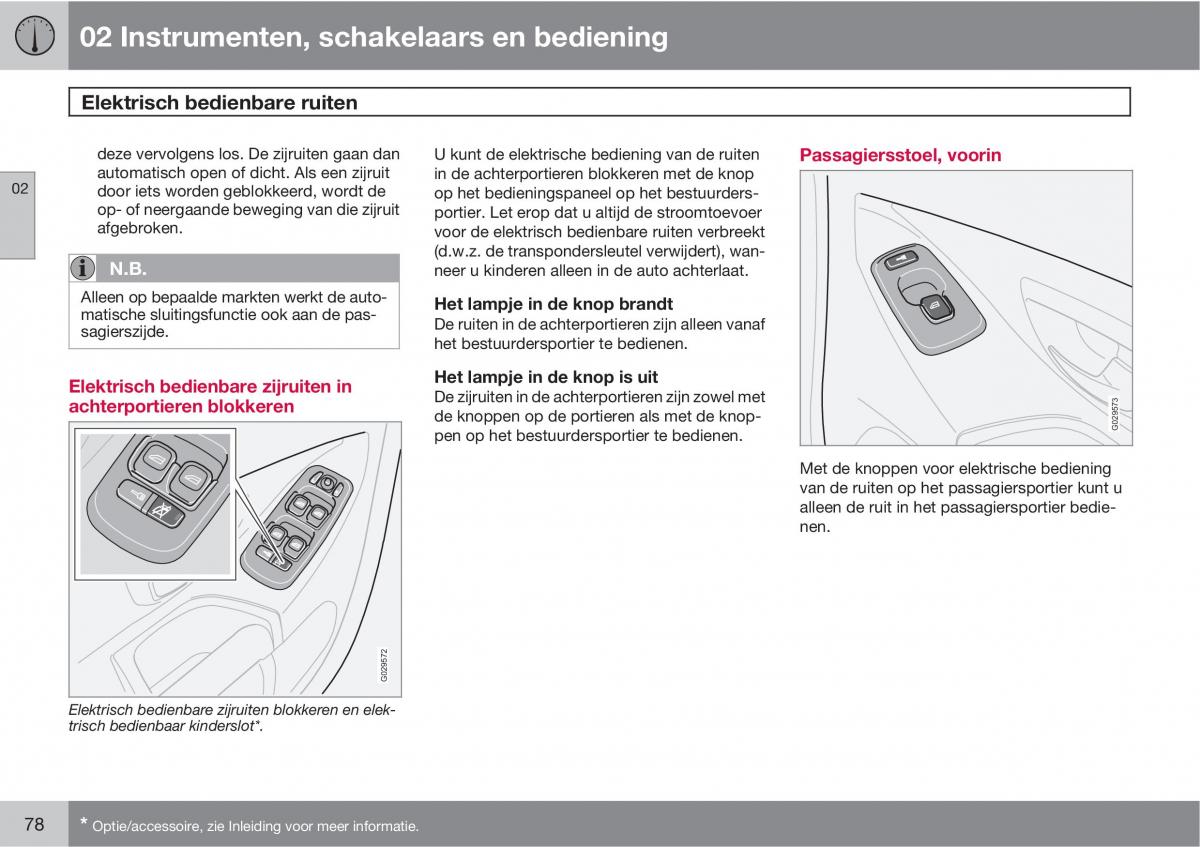 Volvo XC90 I 1 handleiding / page 80