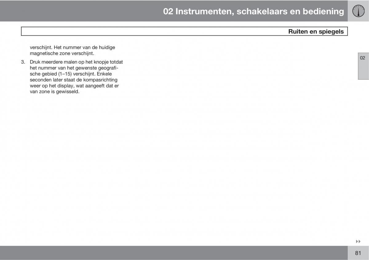 Volvo XC90 I 1 handleiding / page 83