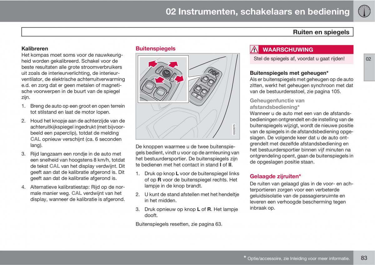 Volvo XC90 I 1 handleiding / page 85