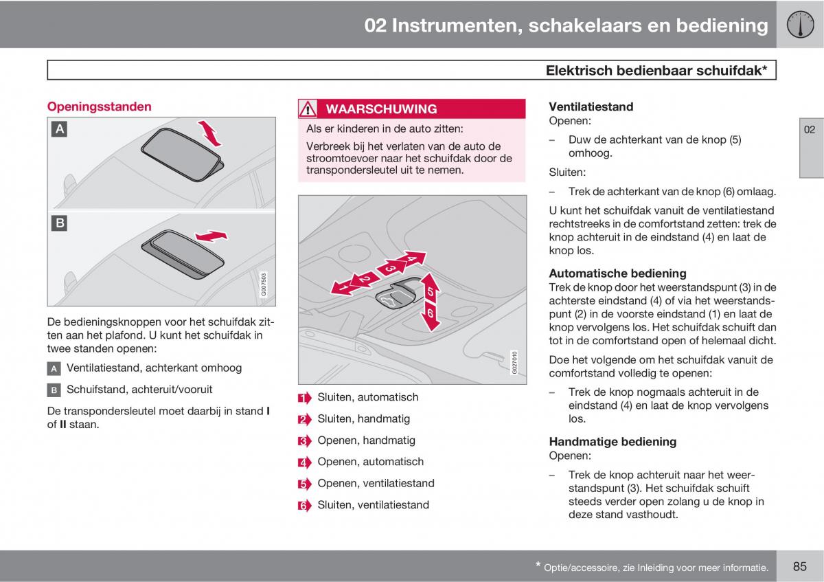 Volvo XC90 I 1 handleiding / page 87