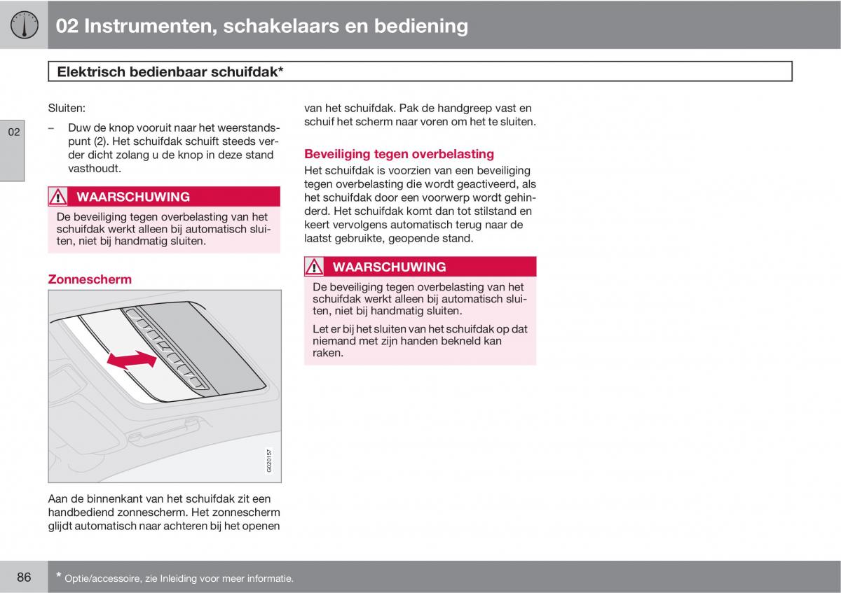 Volvo XC90 I 1 handleiding / page 88