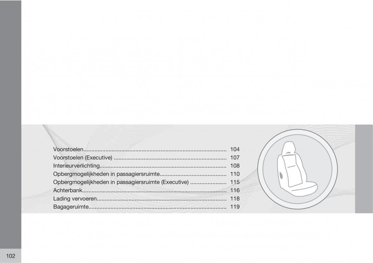 Volvo XC90 I 1 handleiding / page 104