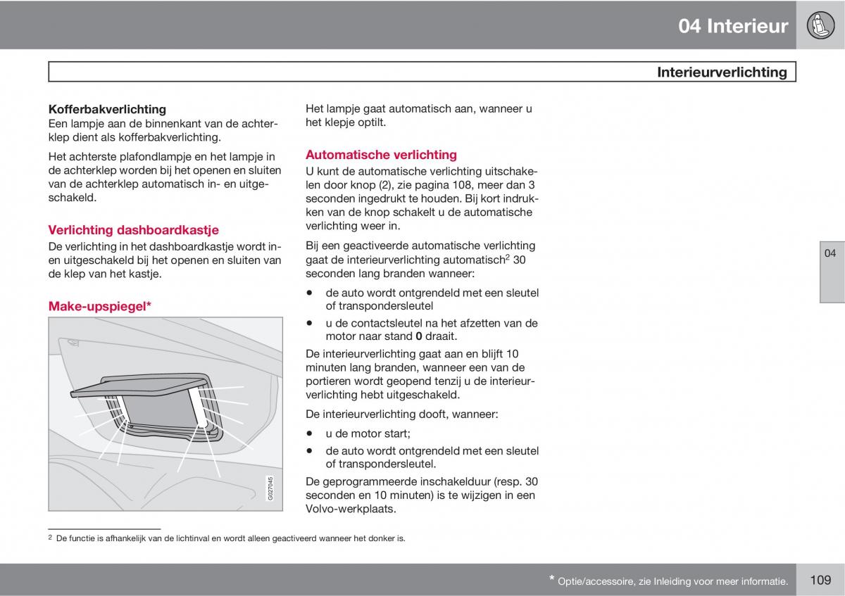 Volvo XC90 I 1 handleiding / page 111