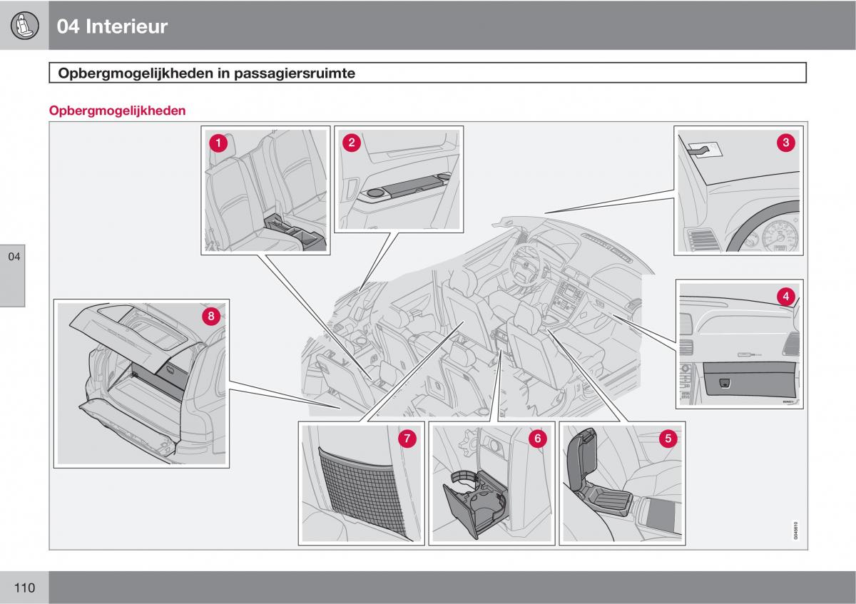 Volvo XC90 I 1 handleiding / page 112