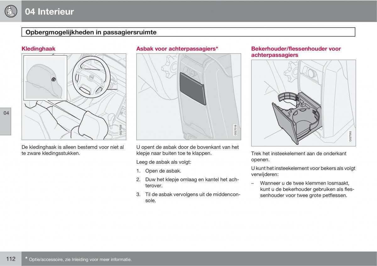 Volvo XC90 I 1 handleiding / page 114