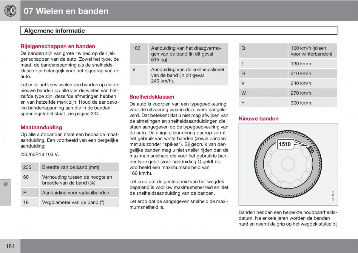 Volvo XC90 I 1 handleiding / page 186