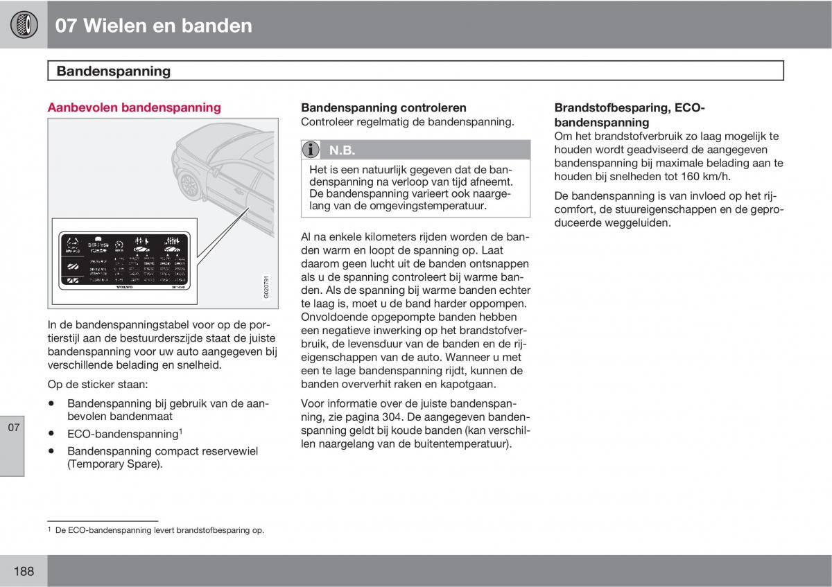 Volvo XC90 I 1 handleiding / page 190