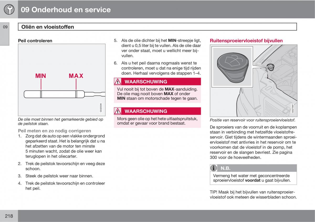 Volvo XC90 I 1 handleiding / page 220